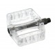 Pedales BMX Wellgo resina trans