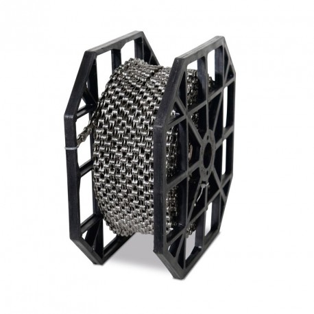 Cadena KMC X10-93 en rollo 50m + 40 enganches