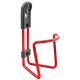 Portabidon Alu. Rojo Ø6mm SIN TORNILLOS