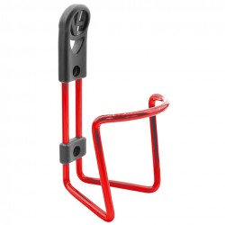 Portabidon Alu. Rojo Ø6mm SIN TORNILLOS