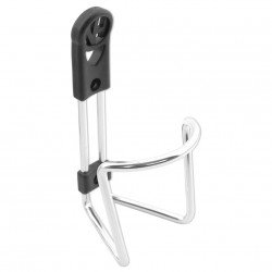 Portabidon Alu. Plata Ø6mm SIN TORNILLOS