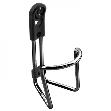 Portabidon Alu. Negro Ø6mm SIN TORNILLOS