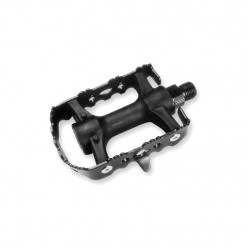 Par pedales BTT Acero. W-9/16" Negro