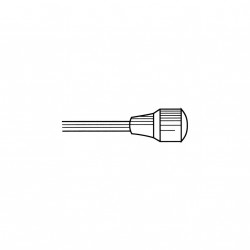 Cable c/pera Inox. 