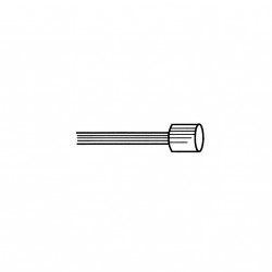Cable gas Vespa Inox