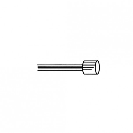 Cable gas Vespa Inox