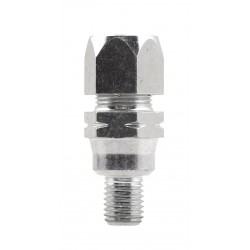 Adaptador-pinza M10/125 R/Izdas blanco