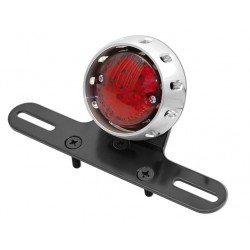 Piloto Custom LED. Soporte+matricula