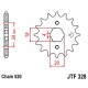 Piñón JT 328 de acero con 12 dientes