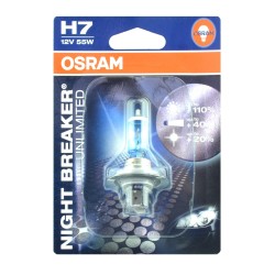 Lampara OSRAM H7 Night Breaker Unlimited