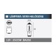 Lámpara Semihalógena 25/25W