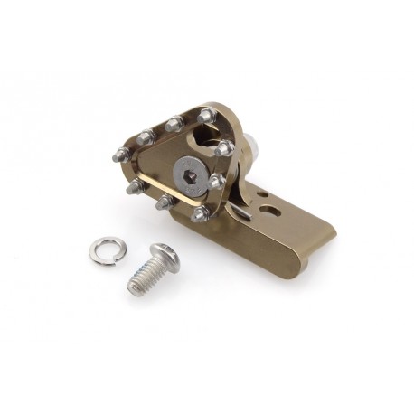 Cabezal pivotante recambio. Aluminio Bronce CNC