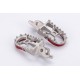 Estriberas Off Road gris/roja Honda