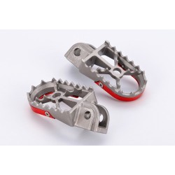Estriberas Off Road gris/rojo Beta