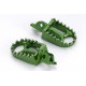 Estriberas Off Road verde Kawasaki