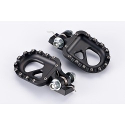 Estriberas Off Road trial negro todas las marcas