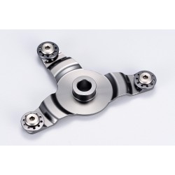 Soporte protector disco delantero Honda kawasaki