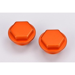 Tapa deposito bomba freno trasero naranja Ktm