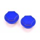 Tapa deposito bomba freno trasero azul Husaberg Husqvarna 14-15 Sherco 12-15