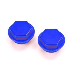 Tapa deposito bomba freno trasero azul Husaberg Husqvarna 14-15 Sherco 12-15