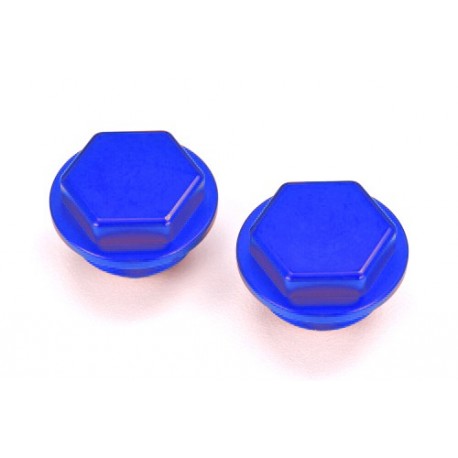 Tapa deposito bomba freno trasero azul Husaberg Husqvarna 14-15 Sherco 12-15