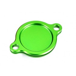 Tapa filtro de aceite verde Kawasaki Suzuki