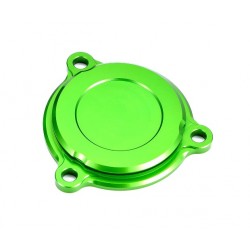 Tapa filtro de aceite verde Kawasaki