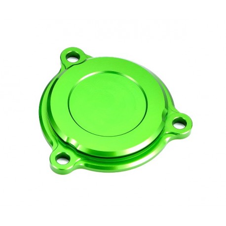 Tapa filtro de aceite verde Kawasaki