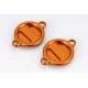 Tapa filtro de aceite naranja Ktm