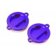 Tapa filtro de aceite azul Husqvarna 14-15