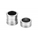 Casquillos de rueda delantera Honda Gris