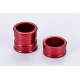 Casquillos de rueda delantera Honda Rojo