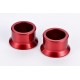 Casquillos de rueda trasera Honda Rojo