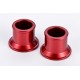 Casquillos de rueda trasera Honda Rojo
