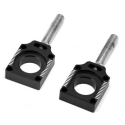 Tensores de eje trasero Yamaha Negro