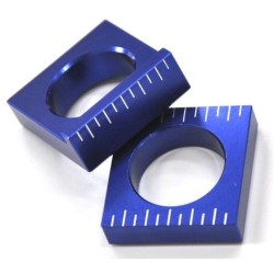 Tensores de eje trasero Yamaha Azul