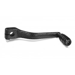 Pedal cambio Derbi. Aluminio. Carbono