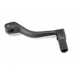 Pedal cambio Derbi DRD. Aluminio.Carbono