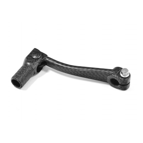 Pedal cambio AM6. Aluminio. Carbono