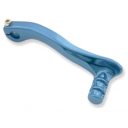 Pedal arranque scooter ALU. Azul