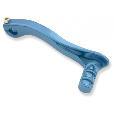 Pedal arranque scooter ALU. Azul