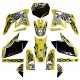 Kit Adhesivos Blackbird Tribal Skull Suzuki 2314B