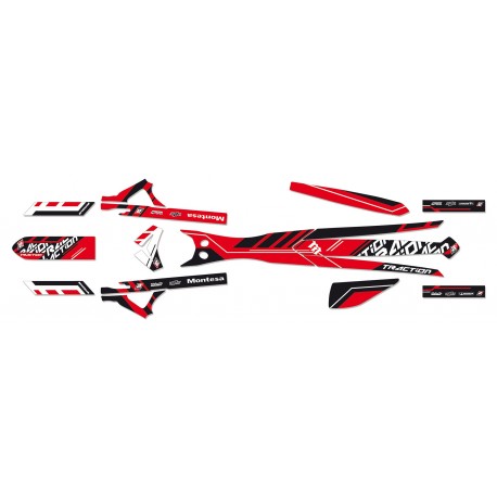 Kit Adhesivos Blackbird Traction Montesa 2T12E