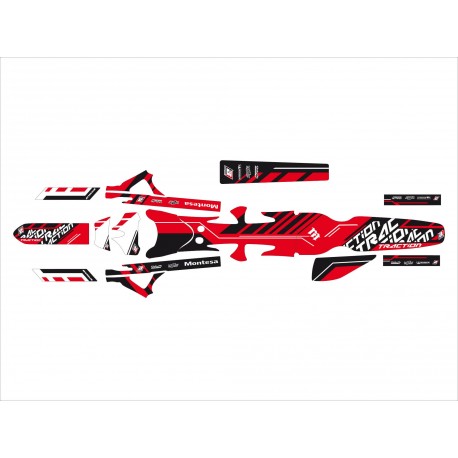 Kit Adhesivos Blackbird Traction Montesa 2T04E