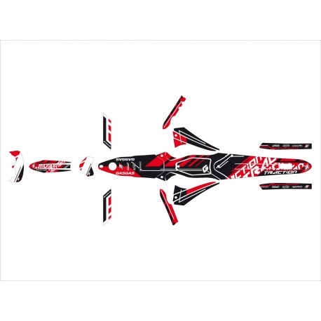 Kit Adhesivos Blackbird Traction Gas Gas 2T14E
