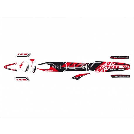 Kit Adhesivos Blackbird Traction Gas Gas 2T08E