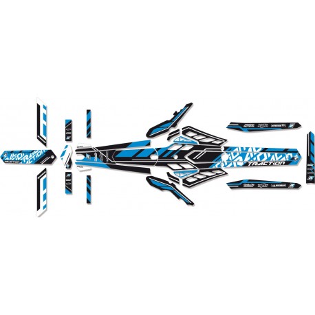 Kit Adhesivos Blackbird Traction Sherco 2T09E