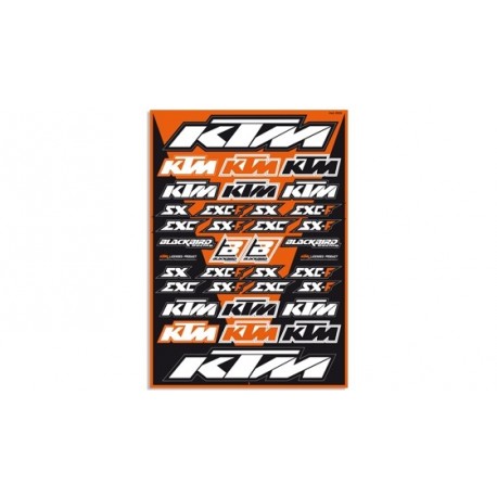 Kit Adhesivos Blackbird Standard KTm 5523