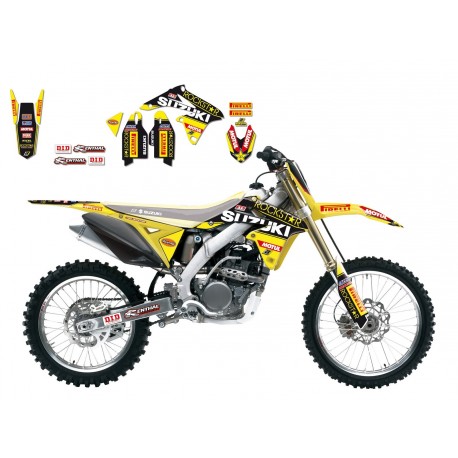 Kit Adhesivos Blackbird Réplica Rockstar Suzuki 2319R4