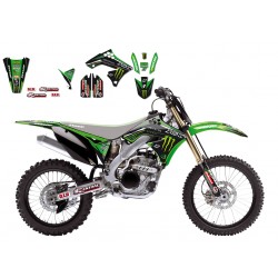 Kit Adhesivos Blackbird Répilca Monster Kawasaki 2418R6